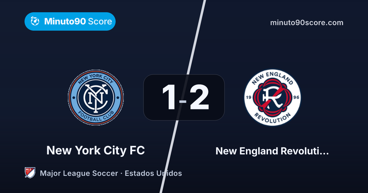 Portada de la nota: 90+3': Gazdag convirtió el instante que decide y New England ganó 2-1