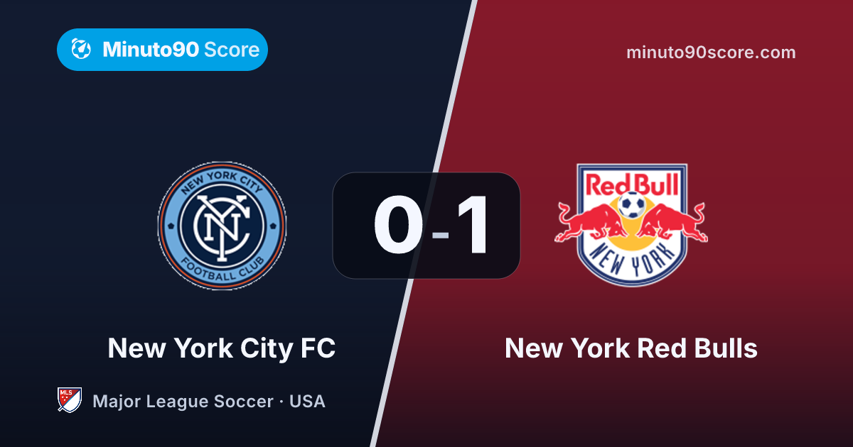 Article cover: Dominio sin premio: 63% de la pelota y New York City FC perdió 0-1