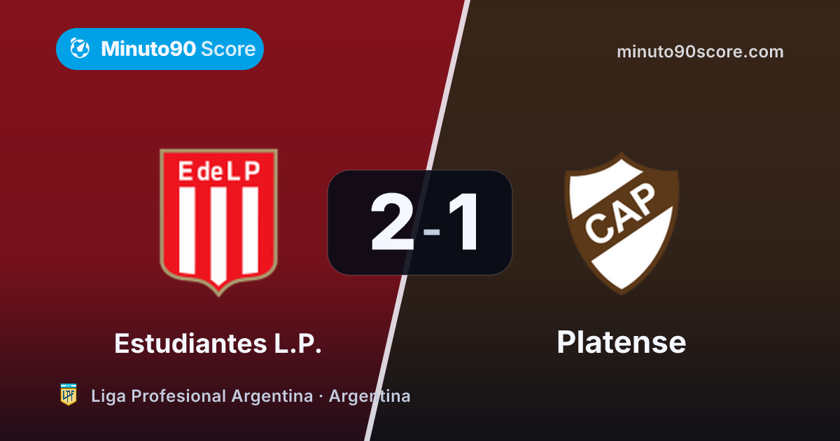 Portada de la nota: El líder ganó en tiempo añadido: Carrillo definió un partido que Platense dominó temprano