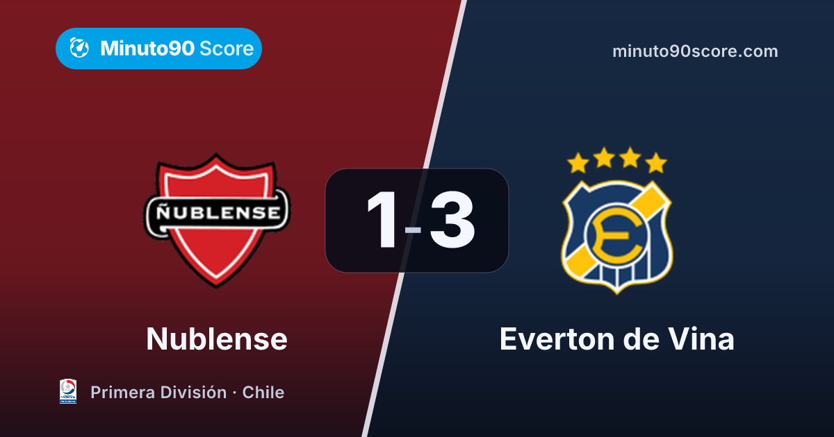Article cover: Dominance without clarity: Everton de Vina beats Nublense 3-1