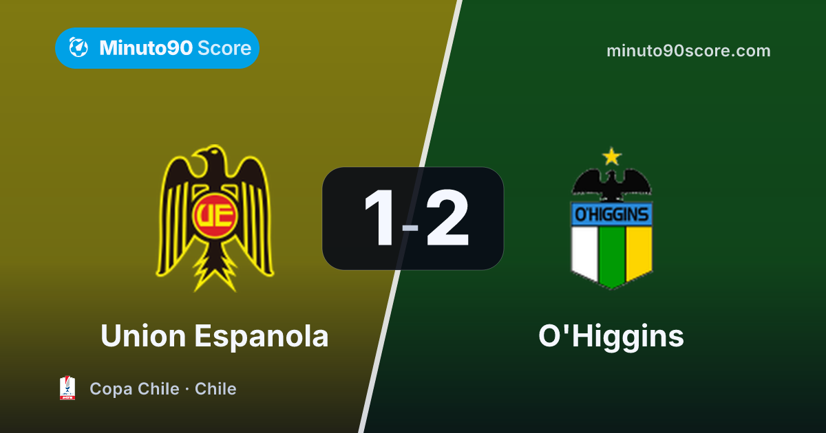 Article cover: O'Higgins surprises Unión Española and takes the classic