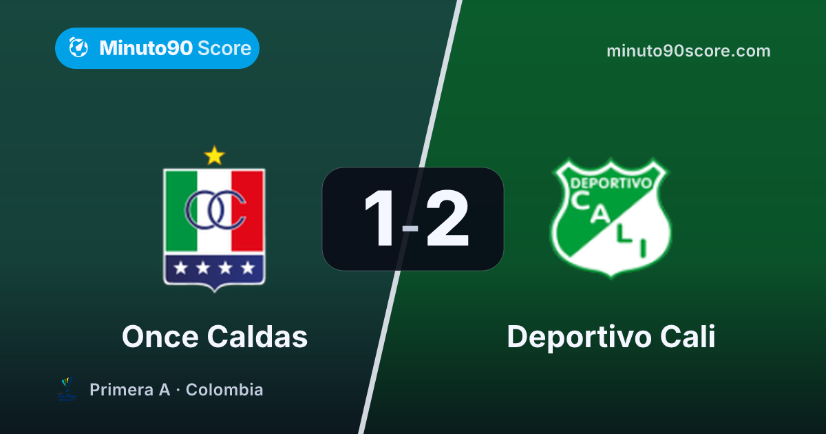 Portada de la nota: El clásico del Palogrande se inclinó para Cali con un 2-1