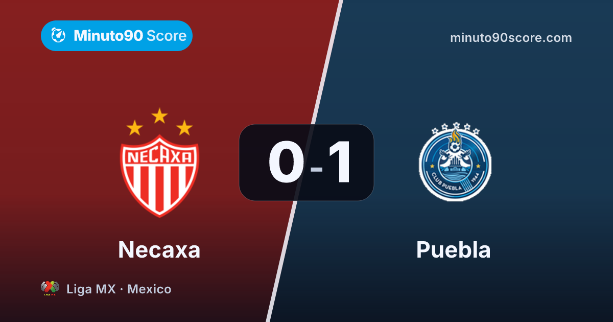 Article cover: The 90+3 that broke the night: Borges and a 1-0 Puebla win over Necaxa