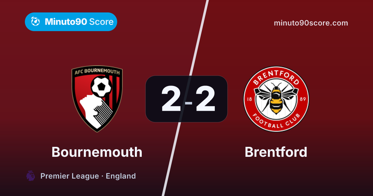 Article cover: Ten shots on target and only a draw: Bournemouth let two points slip against a clinical Brentford
