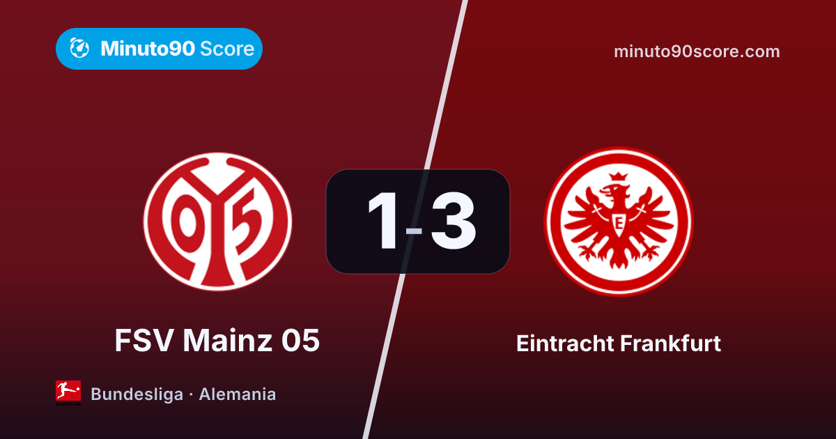 Portada de la nota: Uzun acelera y el Eintracht castiga los momentos: 3-1 en Mainz