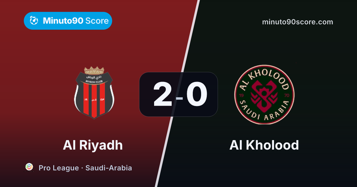 Article cover: Con el balón y sin premio: el visitante dominó y cayó 2-0 ante Al Riyadh