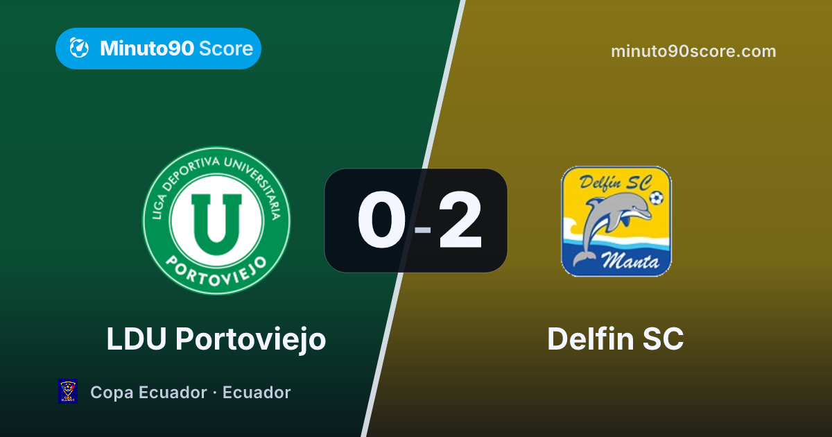 Article cover: Con la valla a cero y el pase sellado: Delfin SC elimina a LDU Portoviejo