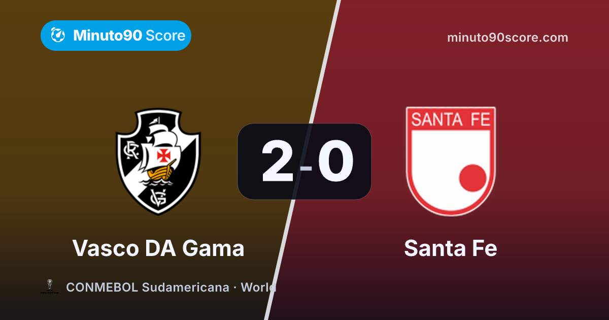 Article cover: 7.93 sin un solo regate: la llave la manejó J. Rodríguez y Vasco DA Gama avanzó 2-0
