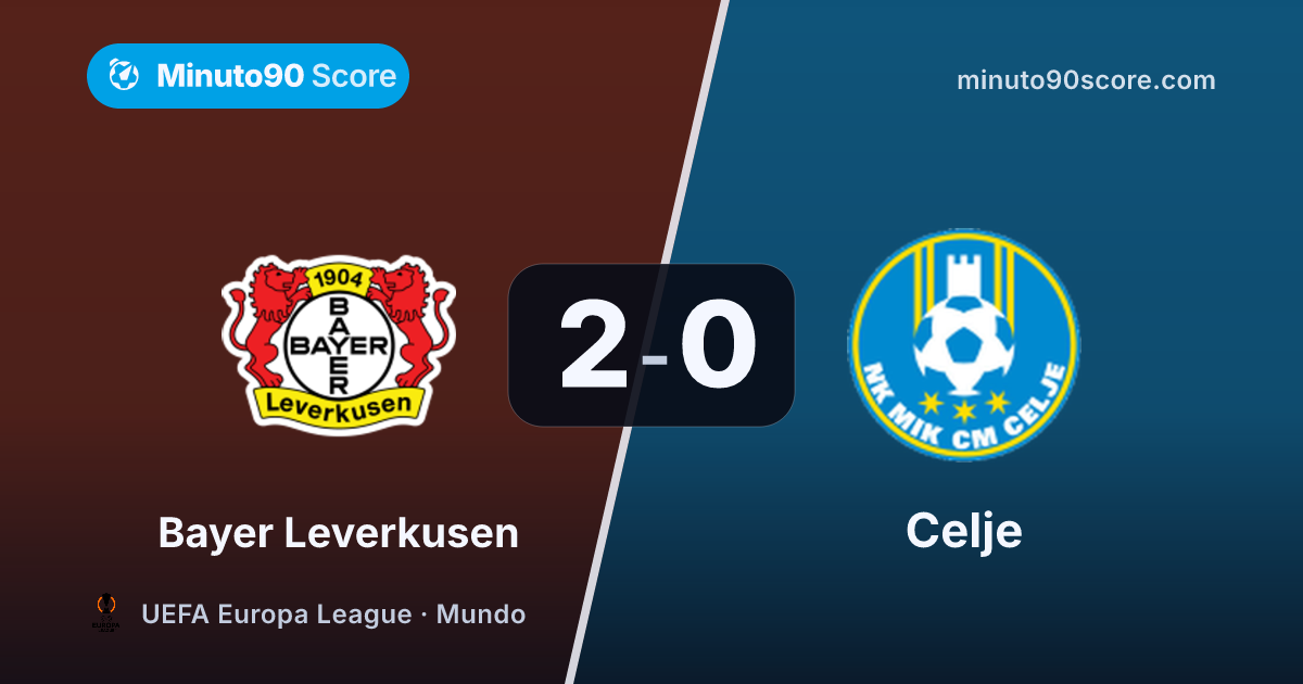 Portada de la nota: Leban fue la figura, pero el Bayer Leverkusen impuso jerarquía: 2-0 para arrancar arriba