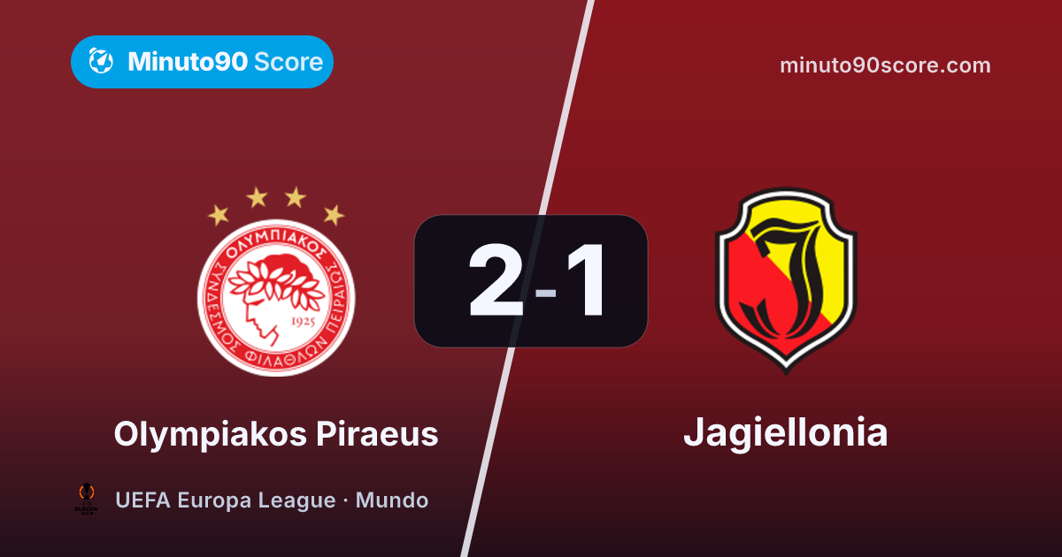 Portada de la nota: Szmyt enciende la chispa, Yaremchuk firma el martillo: Olympiakos arranca la fase con un 2-1 que pesa